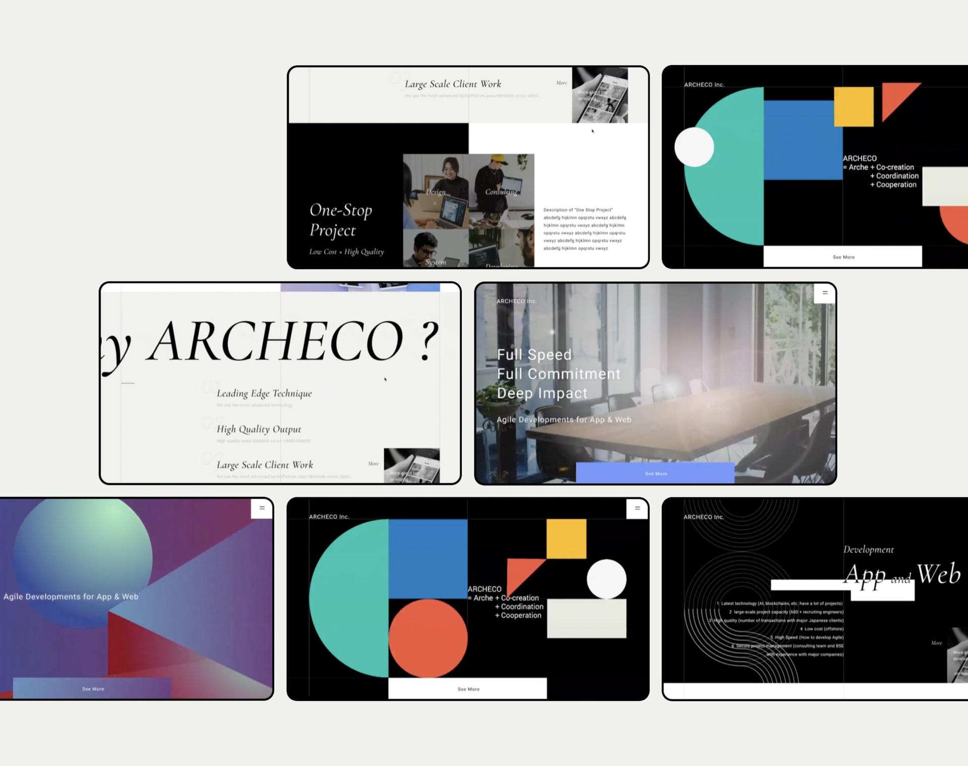 ARCHECO Corporate Website