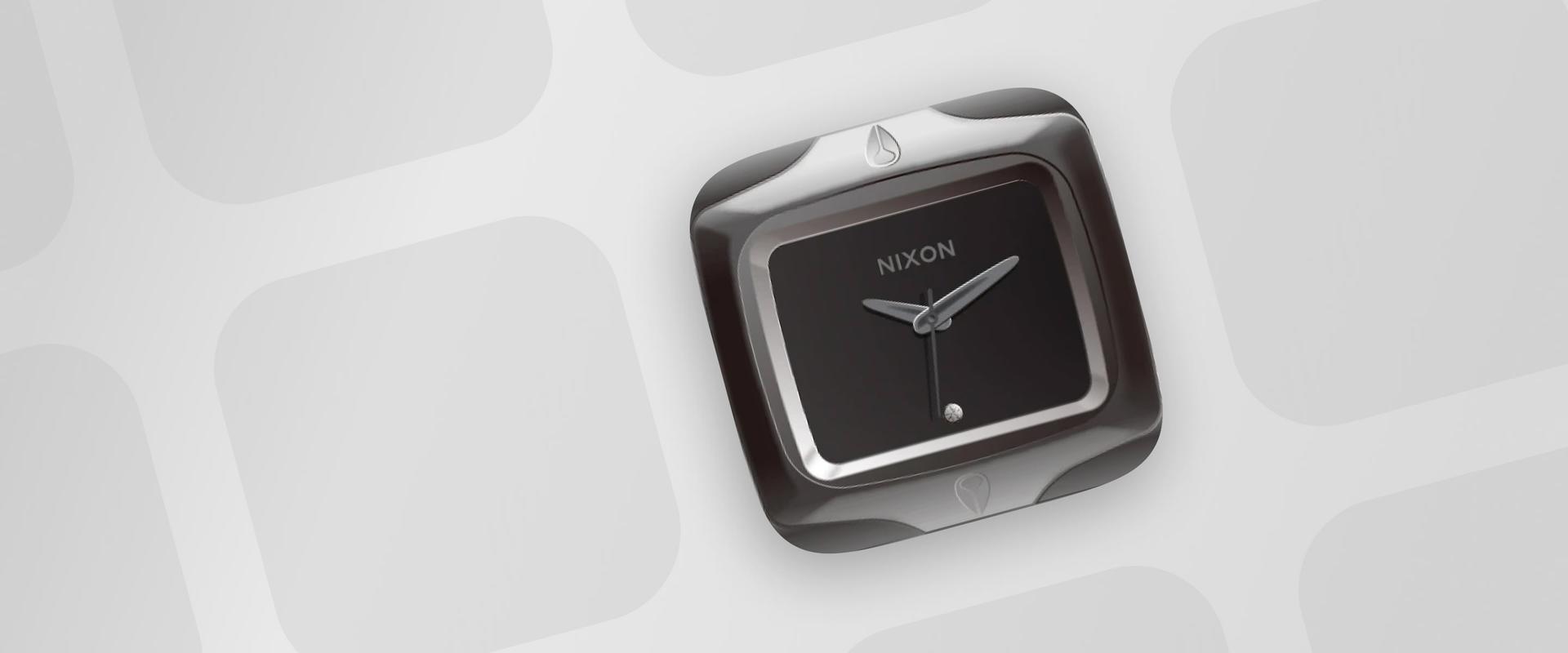 Nixon Watch Icon | Skeuomorphic Icon Design - YUKI SUSAI