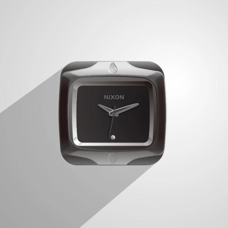 サムネイル - Nixon Watch Icon | Skeuomorphic Icon Design